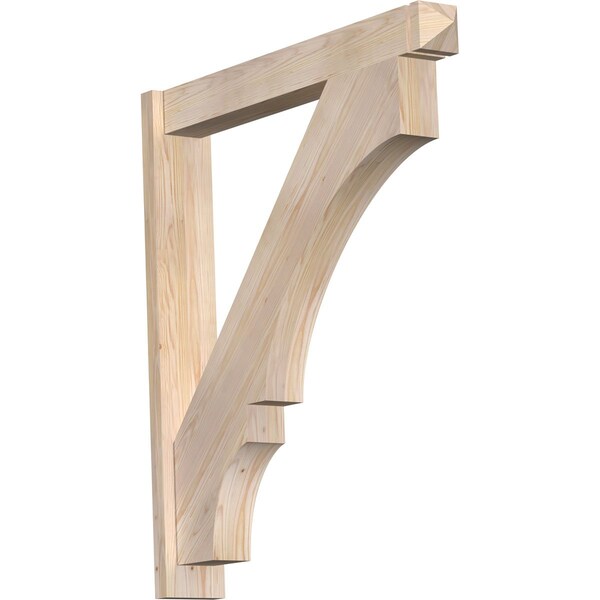 Ekena Millwork Balboa Arts & Crafts Smooth Outlooker, Douglas Fir, 5 1/2"W x 36"D x 40"H OUT06X36X40BOA03SDF - main
